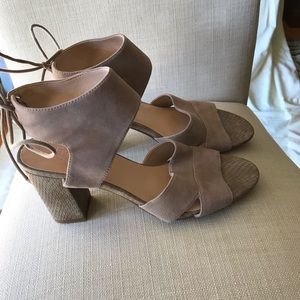 Franco Sarto “Gem” tan sandals